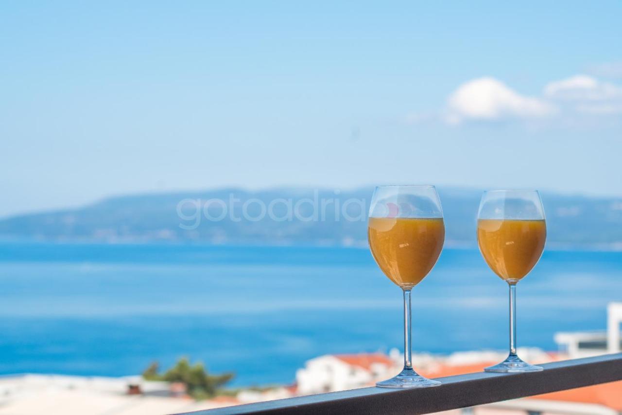 Luxury Sea View Apt Padi Via Mare Makarska Exterior photo